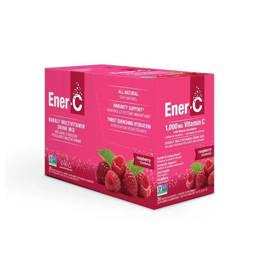 Ener-C Multivitamin Drink Mix Raspberry (30pk) 30 pack product detail