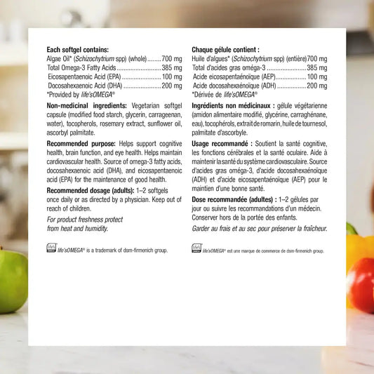 Webber Plant-Based Omega-3 product detail