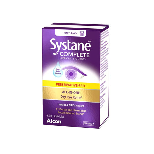 Systane COMPLETE Lubricant Eye Drops Preservative Free product detail