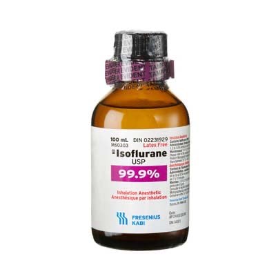 Isoflurane (for Human Use) Liquid mL Bottle