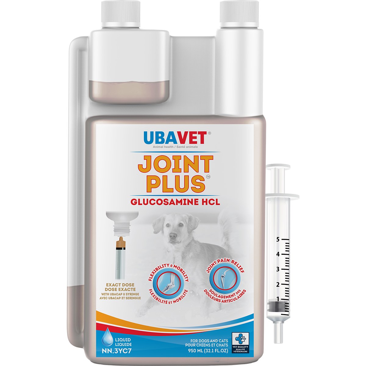 Joint Plus Glucosamine HCl Liquid Formula 950 mL Bottle