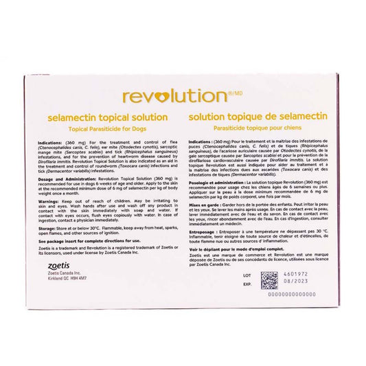 Revolution for Dog, 40.1 - 60 kg, 6 Tubes - view 2