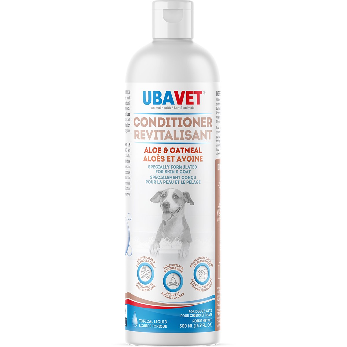 Aloe Oatmeal Conditioner for Cats 500 mL Bottle