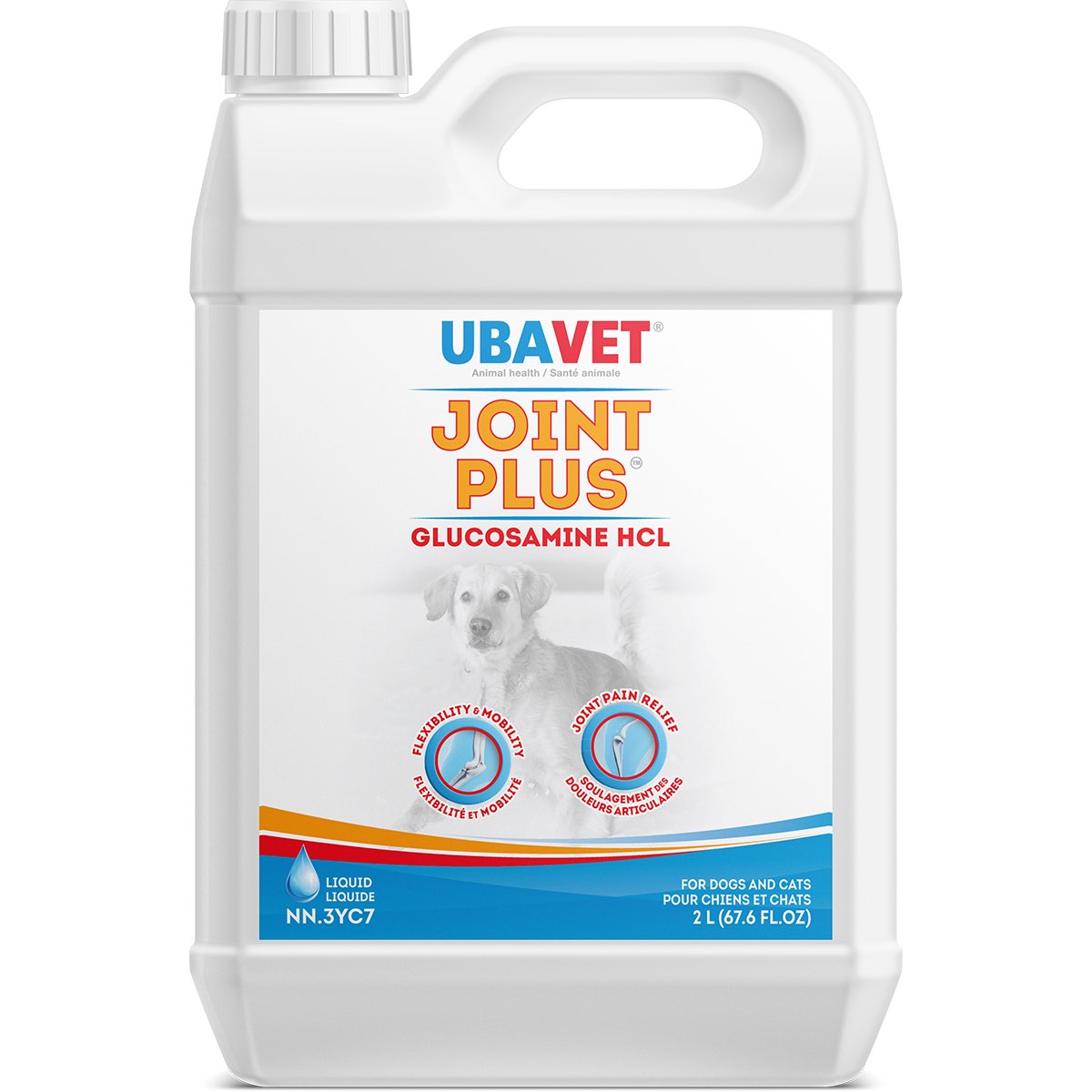 Joint Plus Glucosamine HCl Liquid Formula 2 L Jug