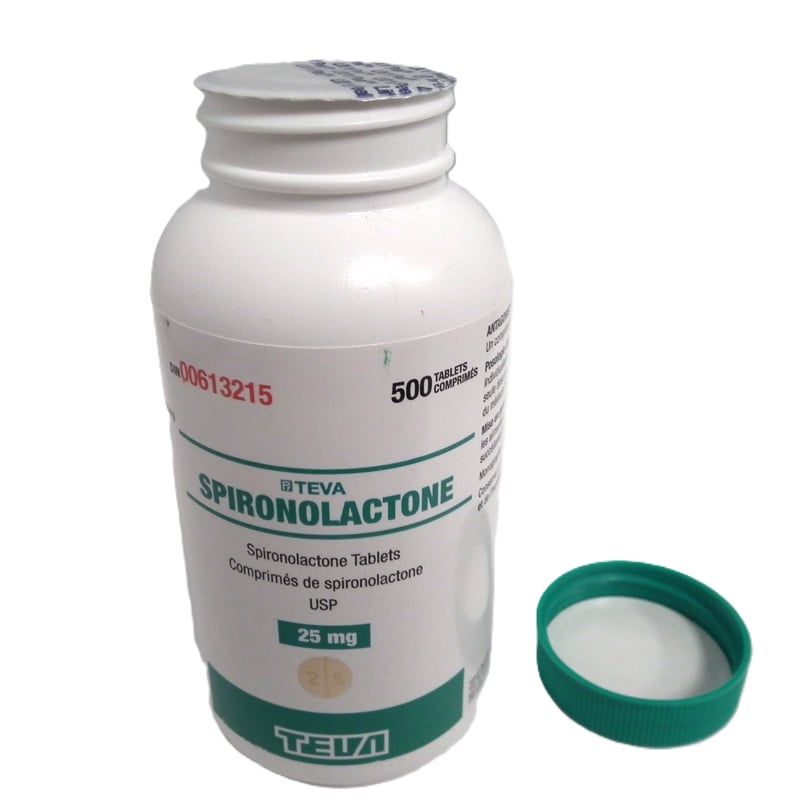 Spironolactone Tablet Bottle of 500 Tablets