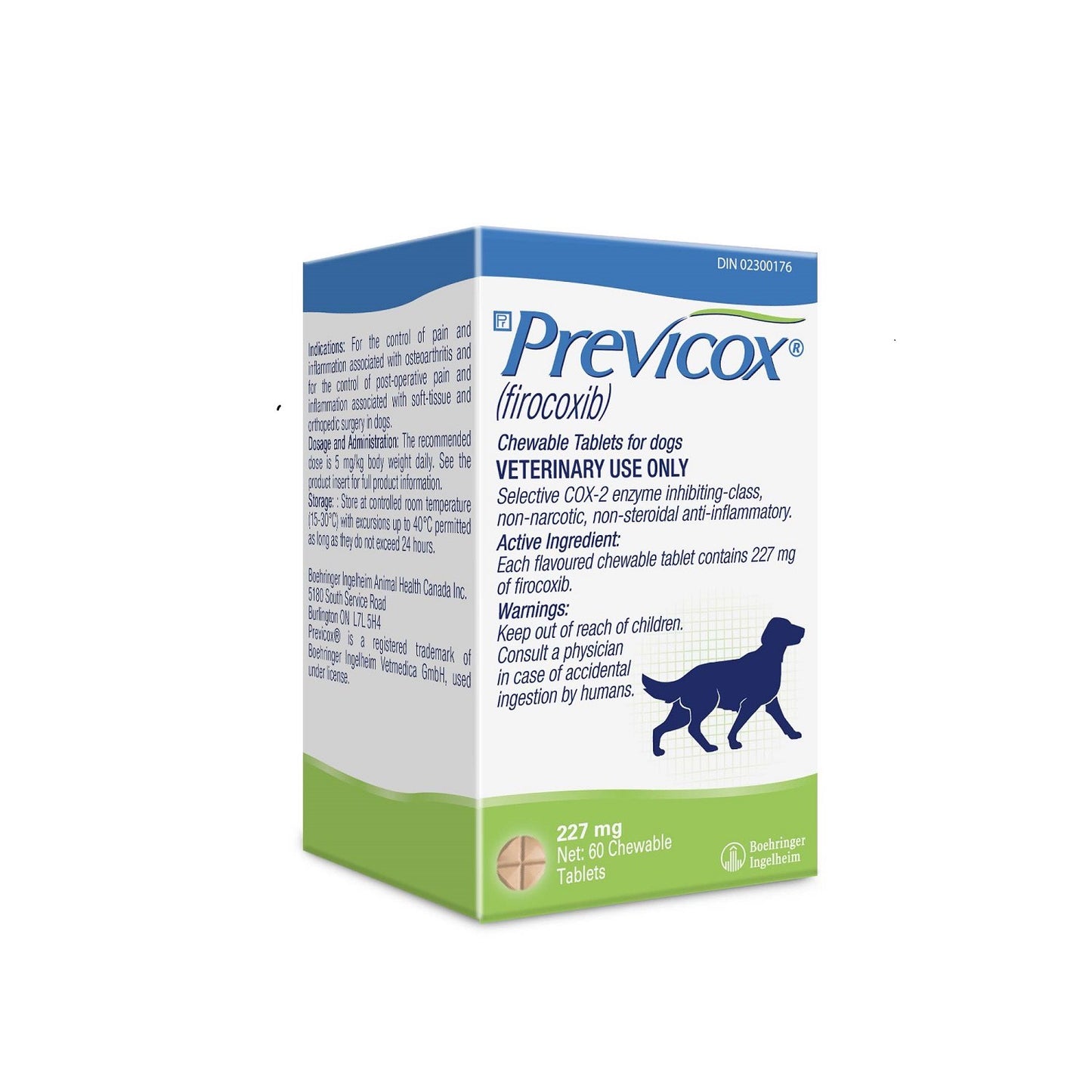 Previcox for Dogs 60 Chewable Tablets 227 mg