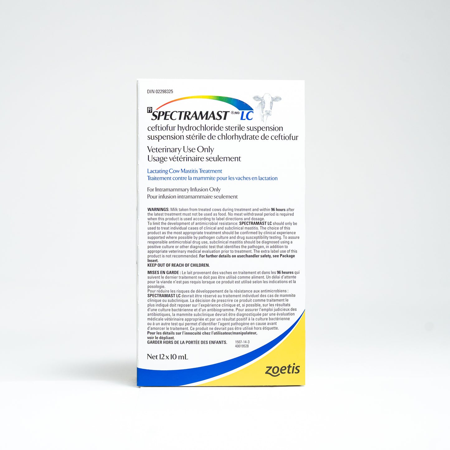 Spectramast LC Suspension 1 Box of 12 Pre - Dosed Syringes