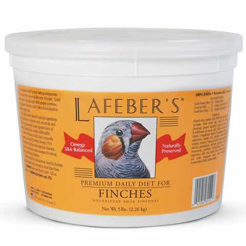 Pellet Diet for Finches for Exotic Pets 2.26 kg Jar