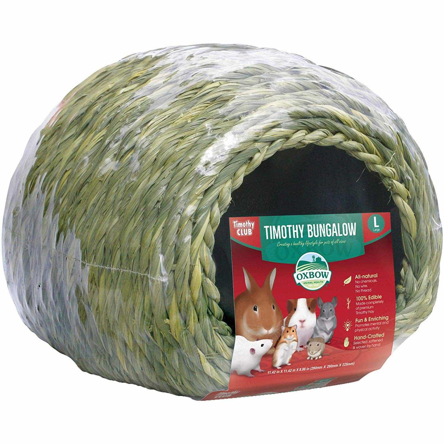 Timothy Club Hay Bungalow for Exotic Pets 1 Unit
