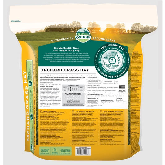 Foin Orchard Grass for Small Pets 40 Oz kg Bag - additional product view 2
