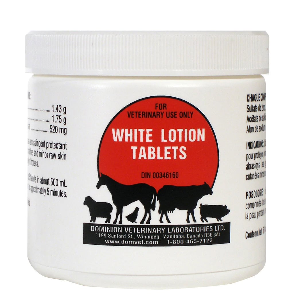White Lotion for Horses 50 Tablets - Default Title - product image 1