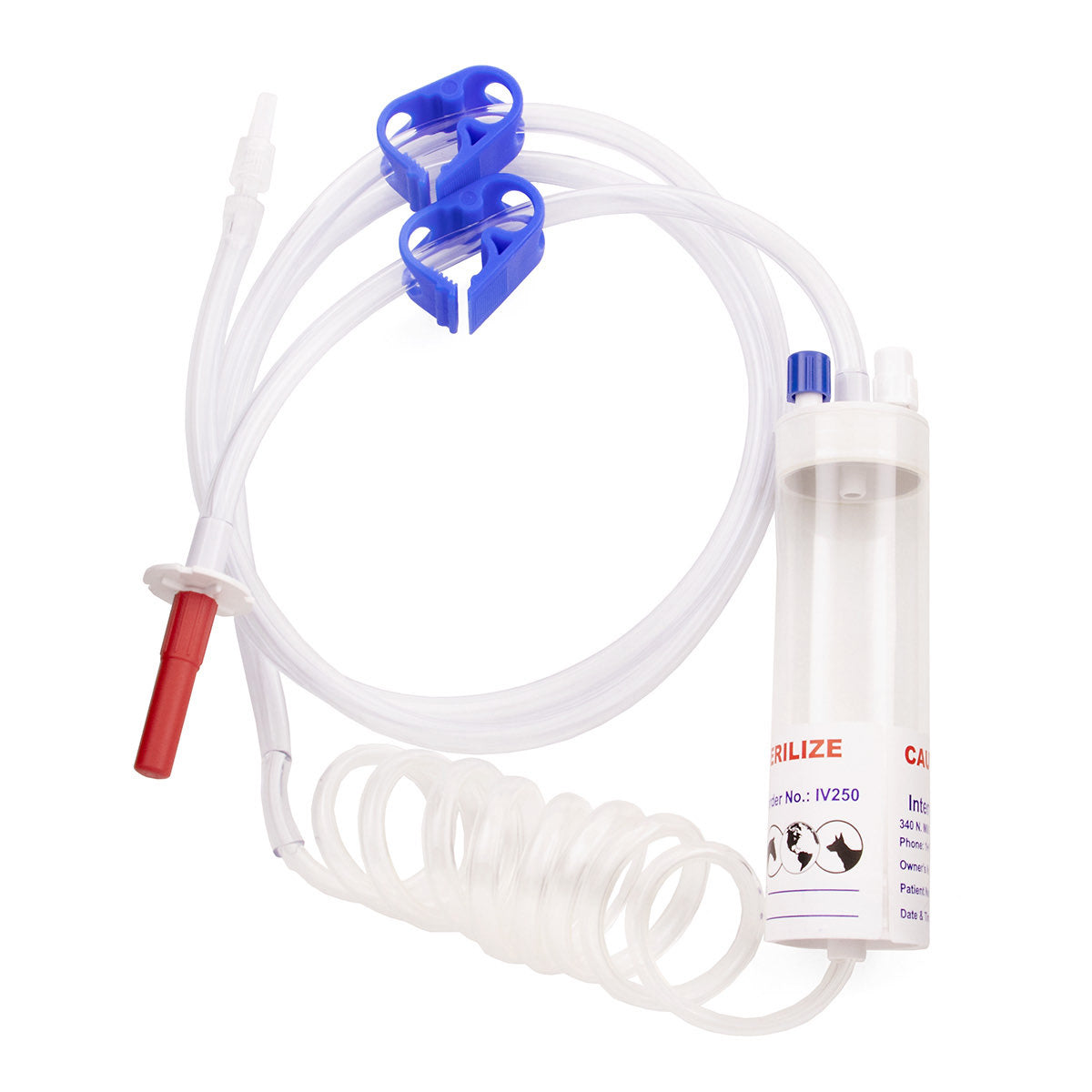 Large Animal Rapid Infusion Set (IV250) 4 Ft
