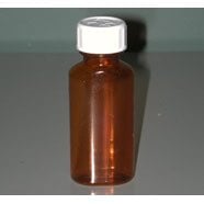 Plastic Bottle Graduated with Safety Cap Pack of 25, 500 mL