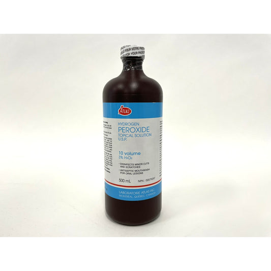 Hydrogen Peroxide for Farm Animals 500 mL Bottle 3 % - additional product view 2