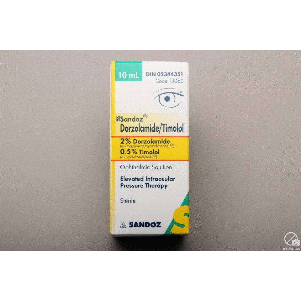 Dorzolamide / Timolol Ohthalmic Solution mL Bottle