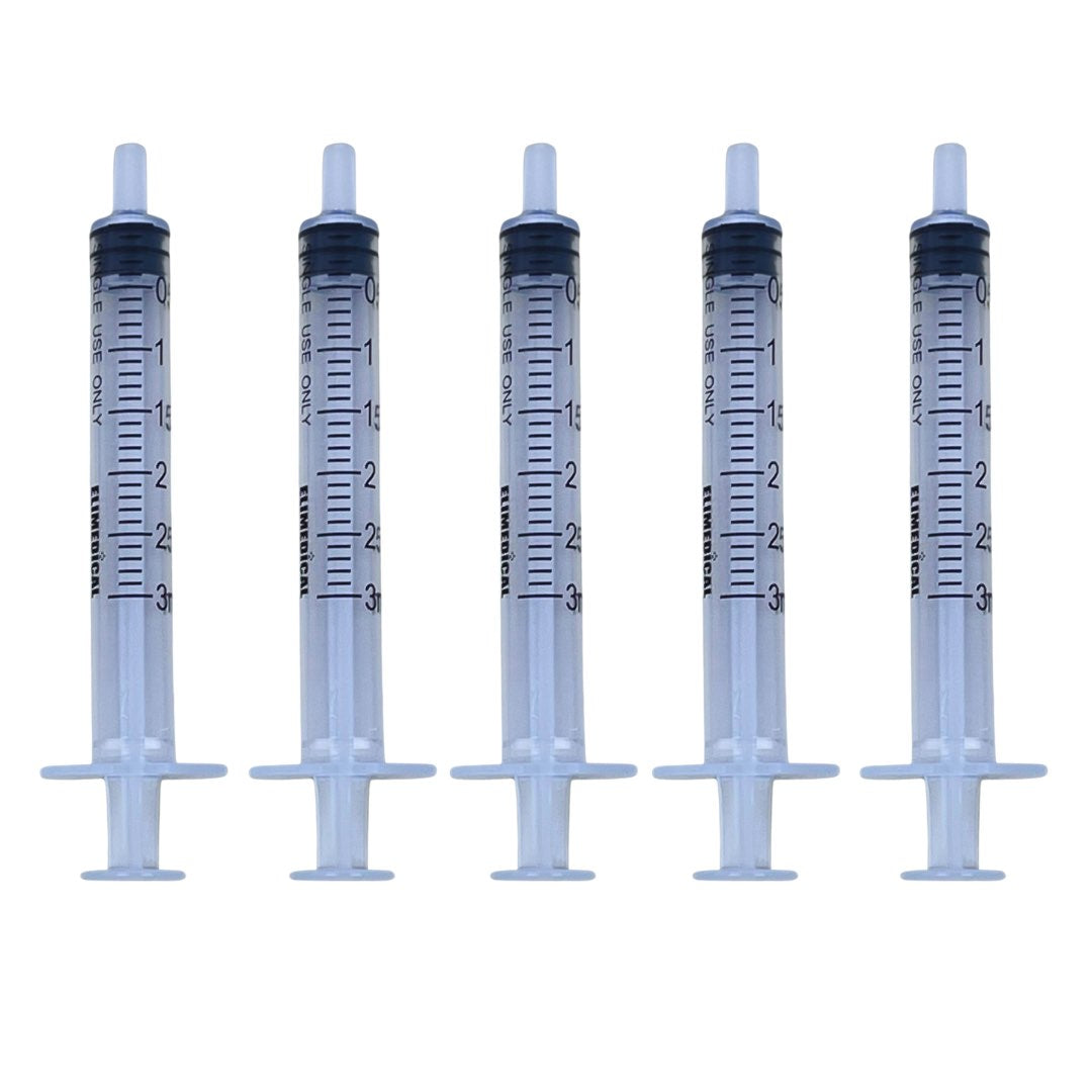 Syringes Graduated Pack of 100, 3 mL Luer Slip - additional product view 3