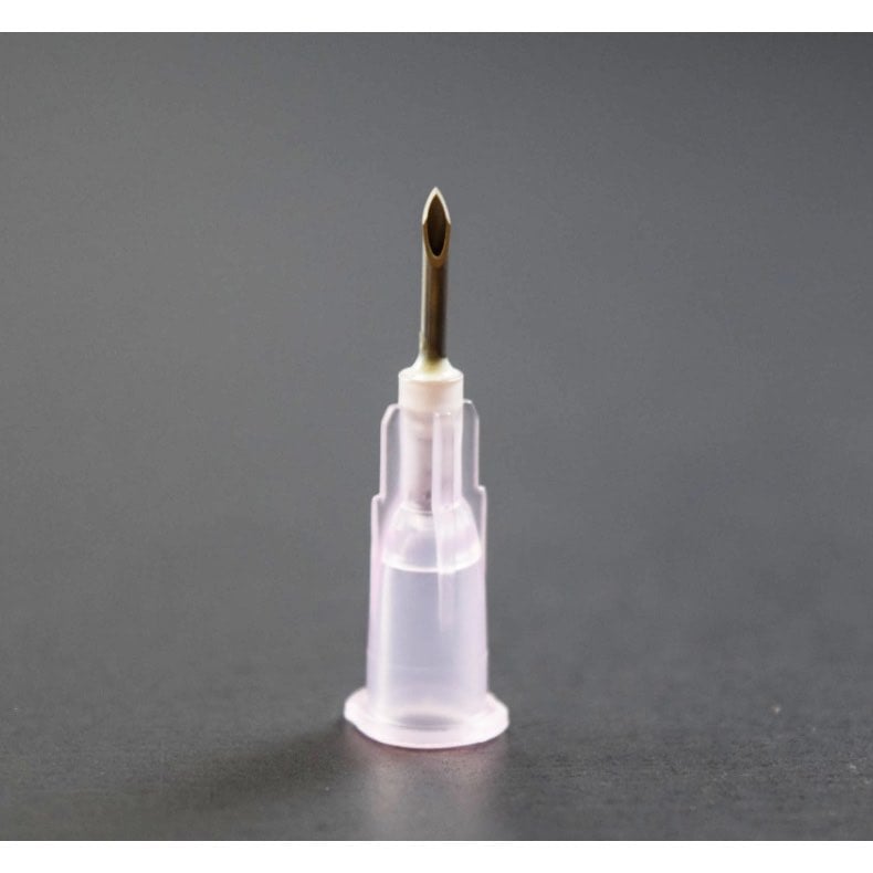 Hypodermic Needles Vet Premium Pack of 100 Needles 18 g x 0.25 in