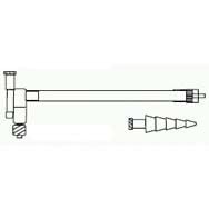 Centesis Adapter for Thoracic Drain (12.5 cm), 1 Unit