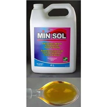 Min Sol Syrup 4 L Jug