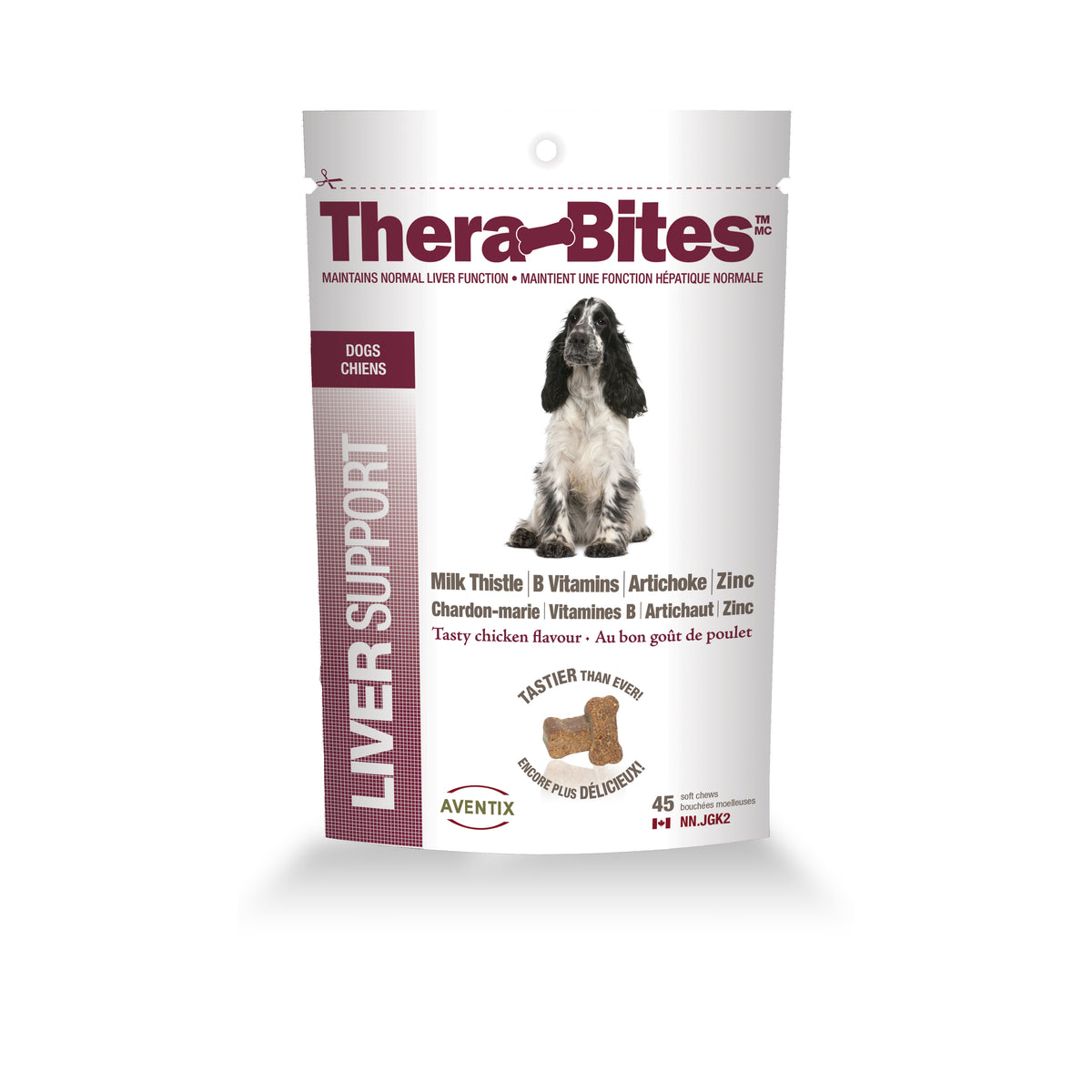 Thera-Bites Liver Support for Dogs (Chicken) 40 Soft Chews - Default Title - product image 1