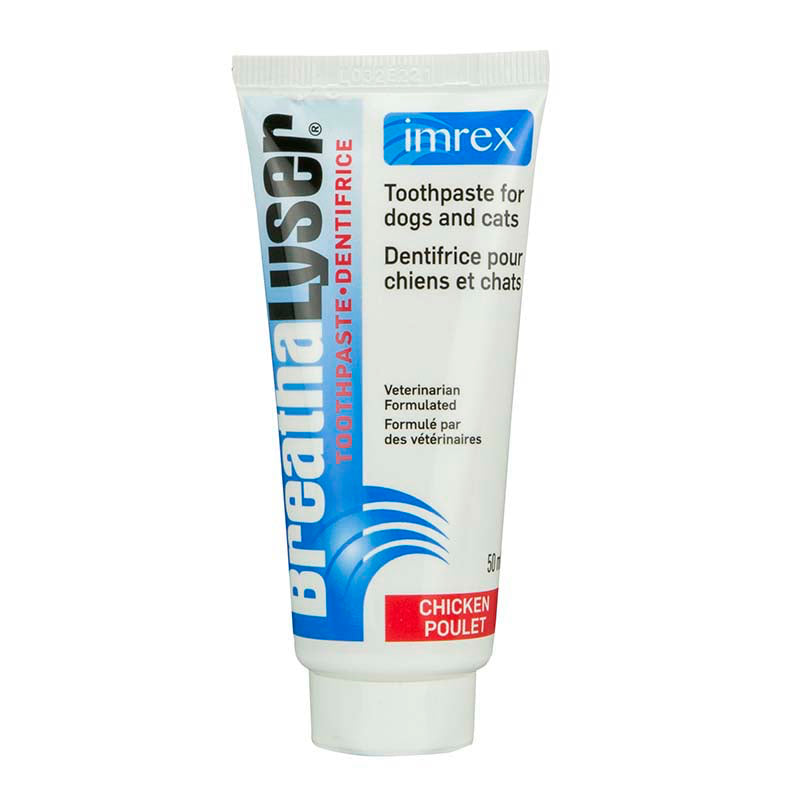 BreathaLyser Toothpaste for Dogs and Cats (Chicken) 50 mL Tube