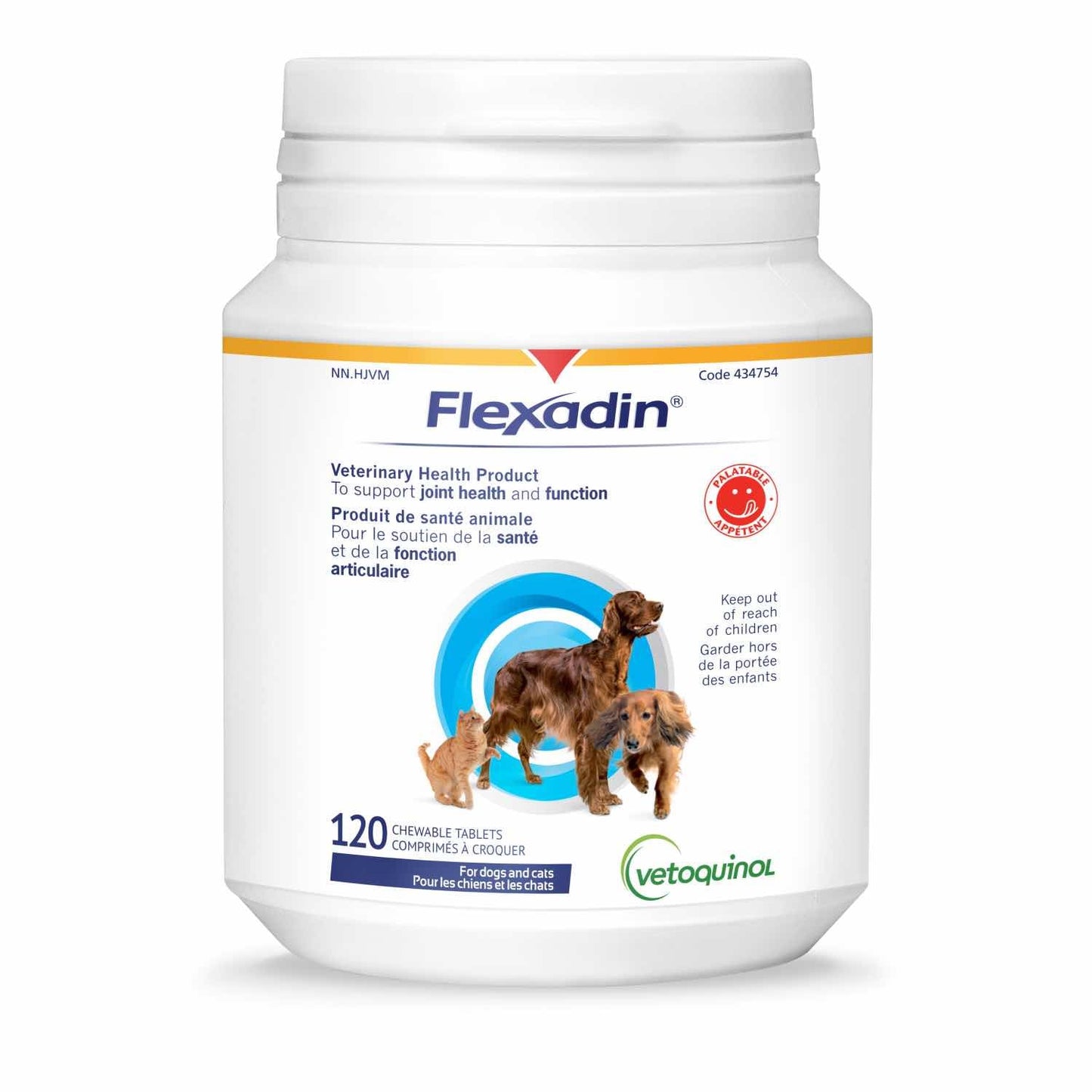 Flexadin Joint Health and Function Supplement (Chicken) 120 Chewable Tablets