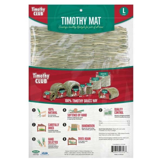Timothy Club Hay Mat for Exotic Pets 1 Unit - additional product view 2