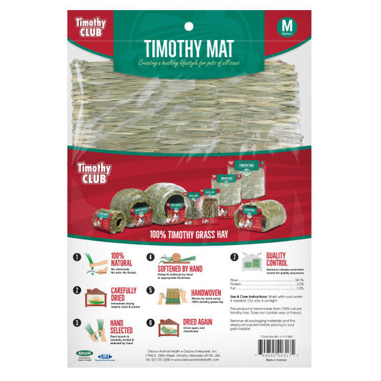 Timothy Club Hay Mat for Exotic Pets 1 Unit, Medium - Default Title - product image 2