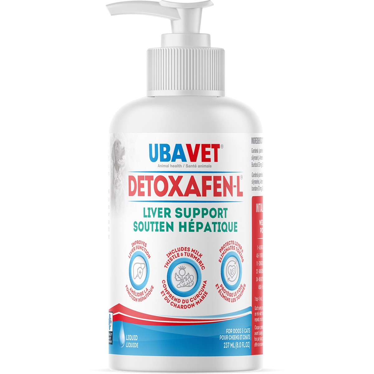 Detoxafen - L (Apple) 237 mL Bottle