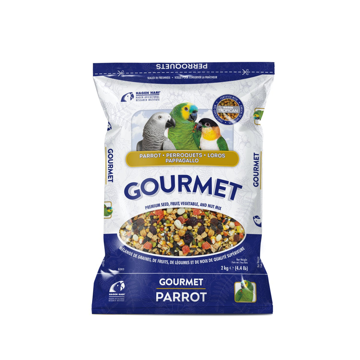 Small Parrot Mix for Birds (Gourmet) 2 kg Bag - Default Title - product image 1
