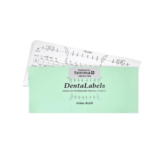 DentaLabel Feline Refill for Cats Pack of 50