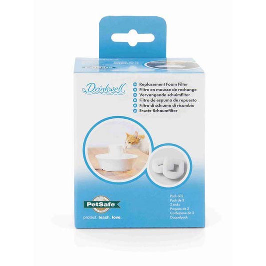Drinkwell 360 Stainless Steel Pet Fountain - Replacement Foam Filters Only 1 Unit - additional product view 2