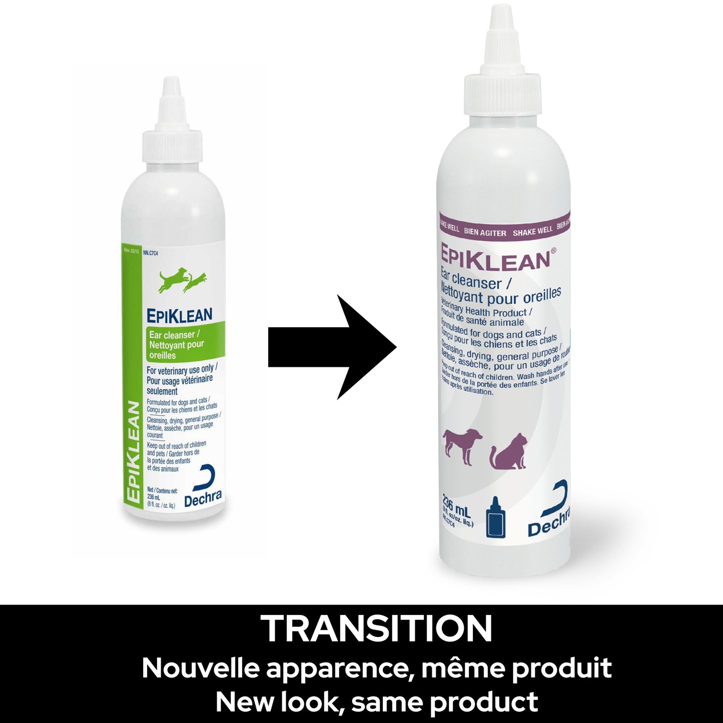 Epiklean for Cats 236 mL Bottle 0.05 / 3 %