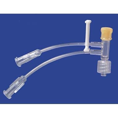 Mini Bore Double T - Extension Set (8 cm), 1 Unit
