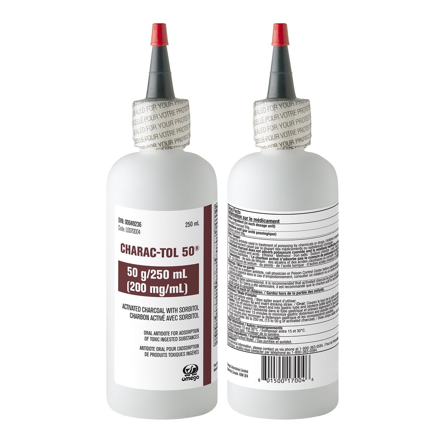 Charac - Tol 50 Suspension 1 Bottle of 250 mL