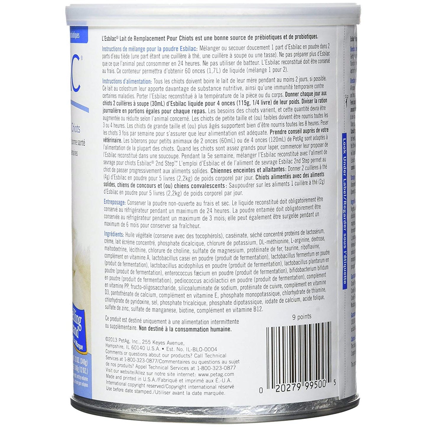 Esbilac Powder for Puppies for Dogs 340 g Jar - additional product view 2