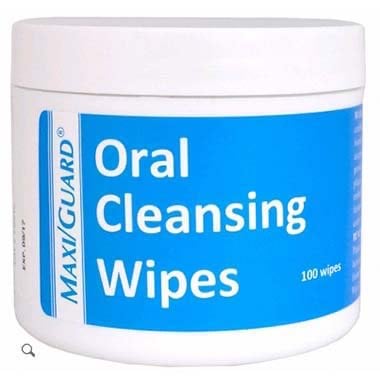 Oral Cleansing Wipes for Cats Pack of 100