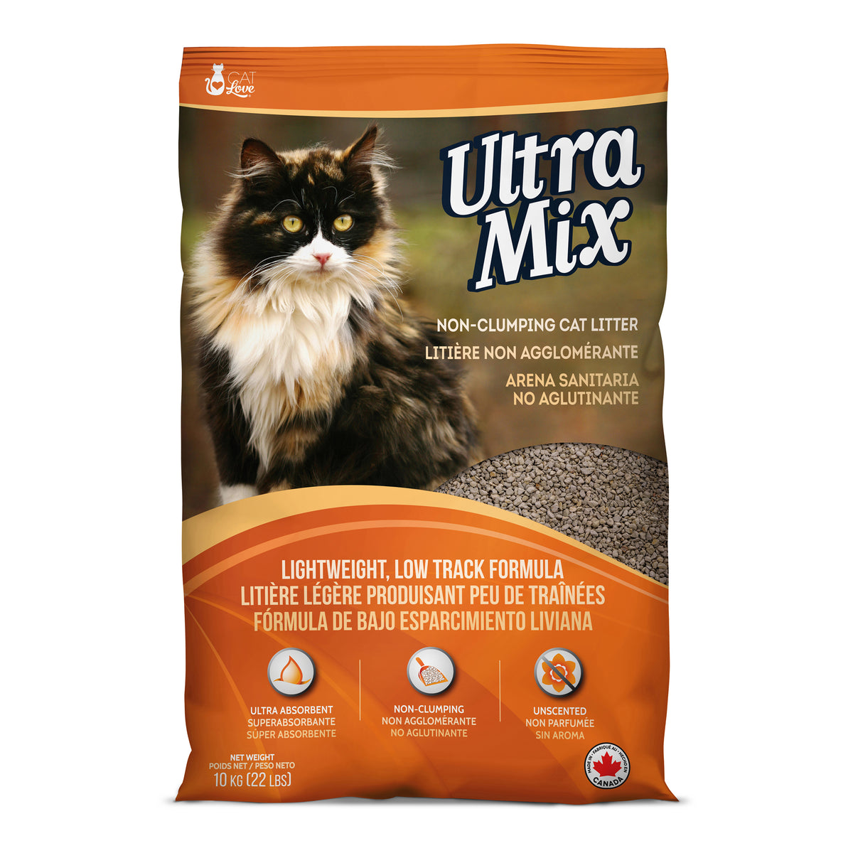 Ultra Mix Non Clumping Litter for Cats 10 kg Bag - Default Title - product image 1