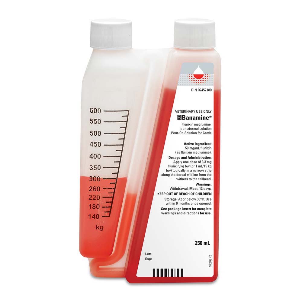 Banamine Transdermal Solution 1 Bottle of 250 mL