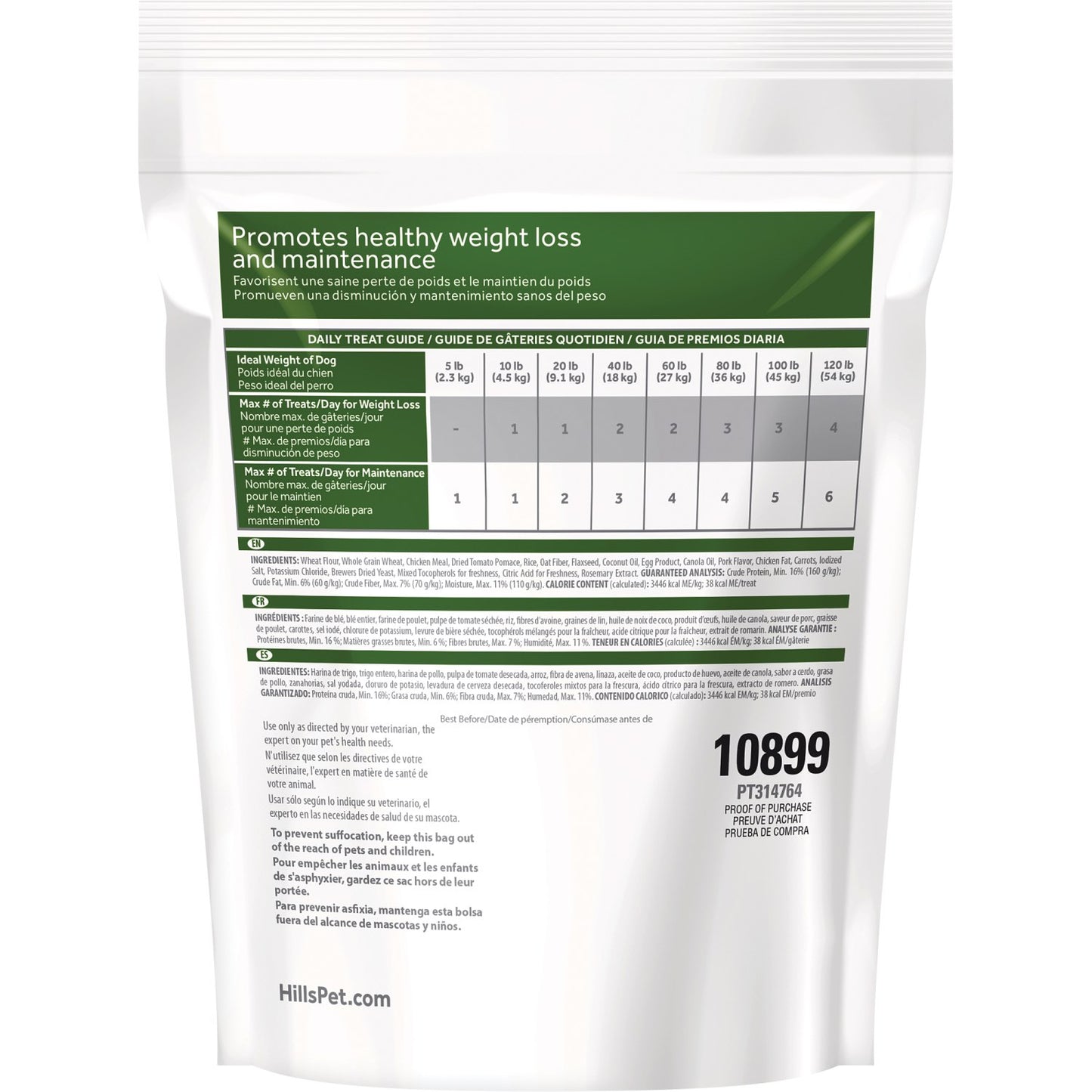 Canine Metabolic Treats for Dogs (Original) 340 g 1 Bag of 12 Oz - additional product view 2