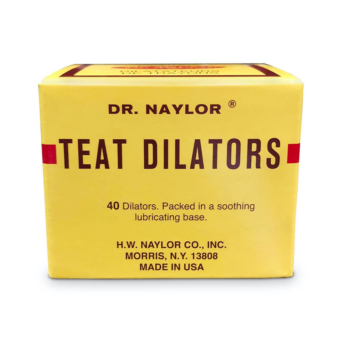 Teat Dilators for Farm Animals 40 Units