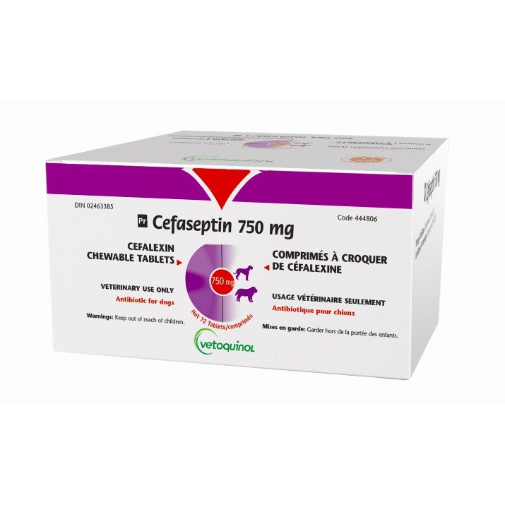Cefaseptin for Dogs, 750 mg, 72 Chews - product image 2
