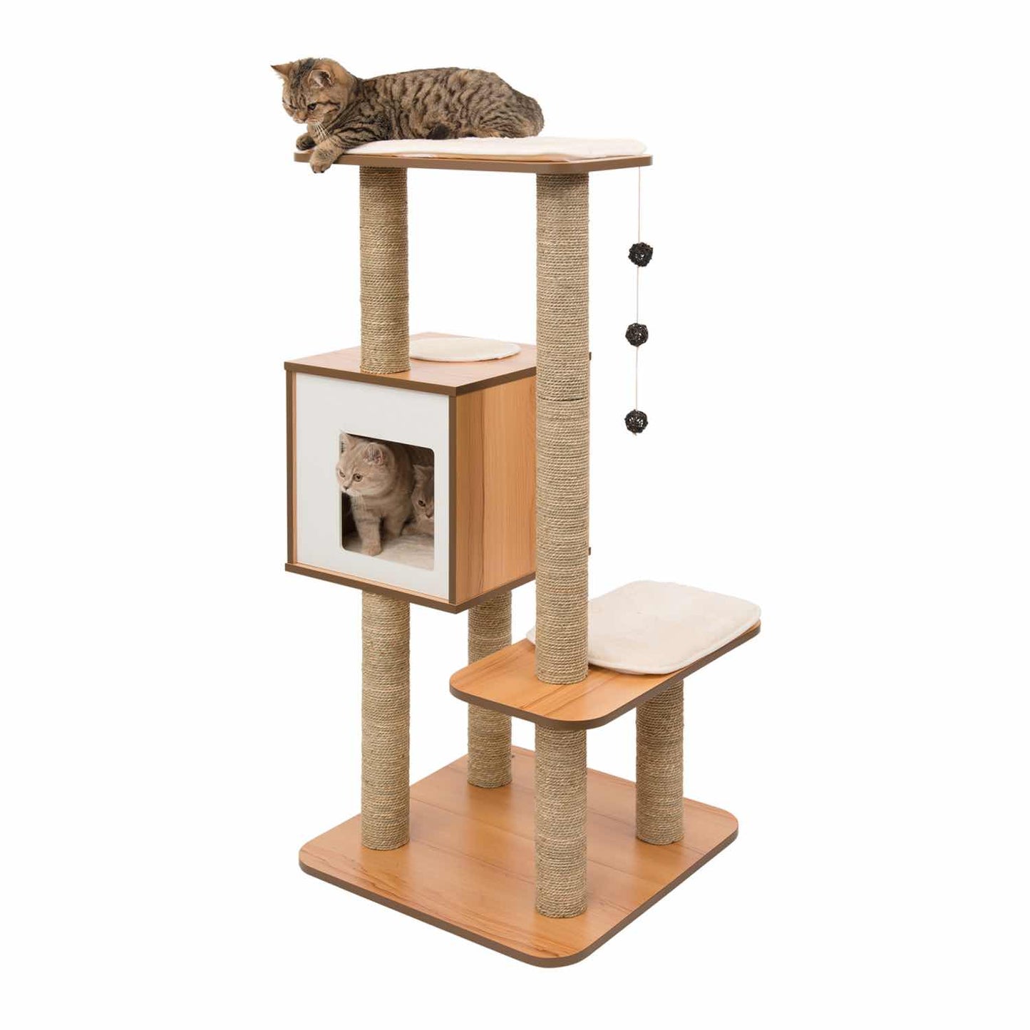 V - High Base Cat Tree Vesper for Cats 121.5 cm 1 Cat Tree - additional product view 4