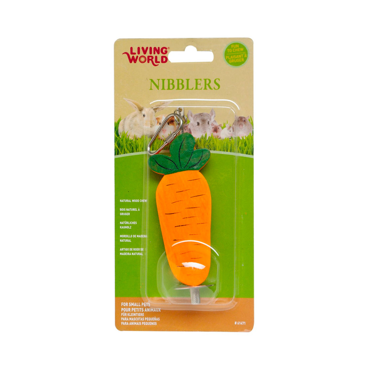 Nibblers Wood Chews on Stick for Small Pets 1 Unit - Default Title - product image 2