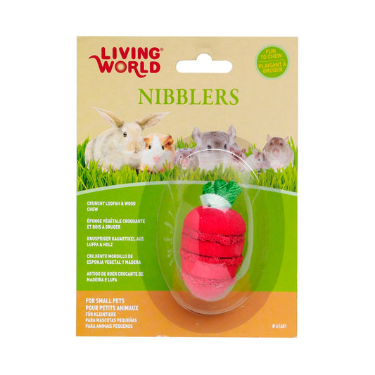 Nibblers Loofah and Wood Chew for Small Pets 1 Unit - additional product view 2