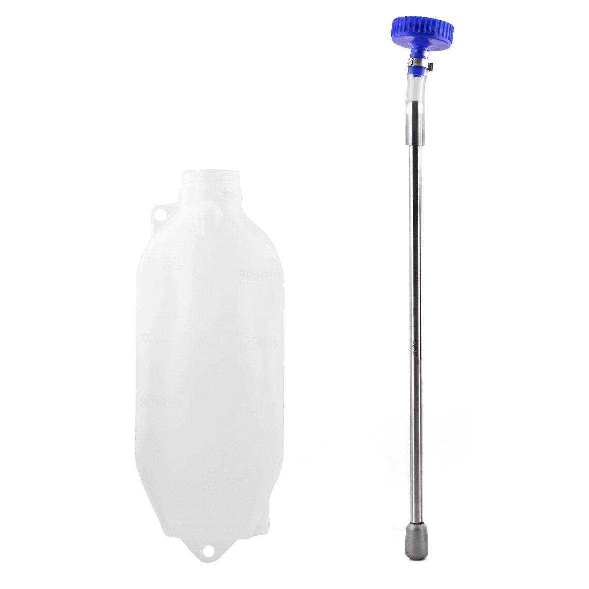 Oral Calf Drencher with Stainless Steel Probe - 2.5 Qt for Farm Animals