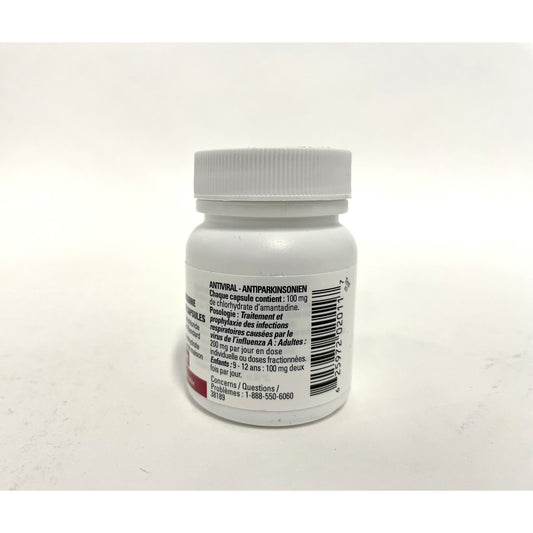 Pdp - Amantadine Capsule 1 Bottle of 100 Capsules