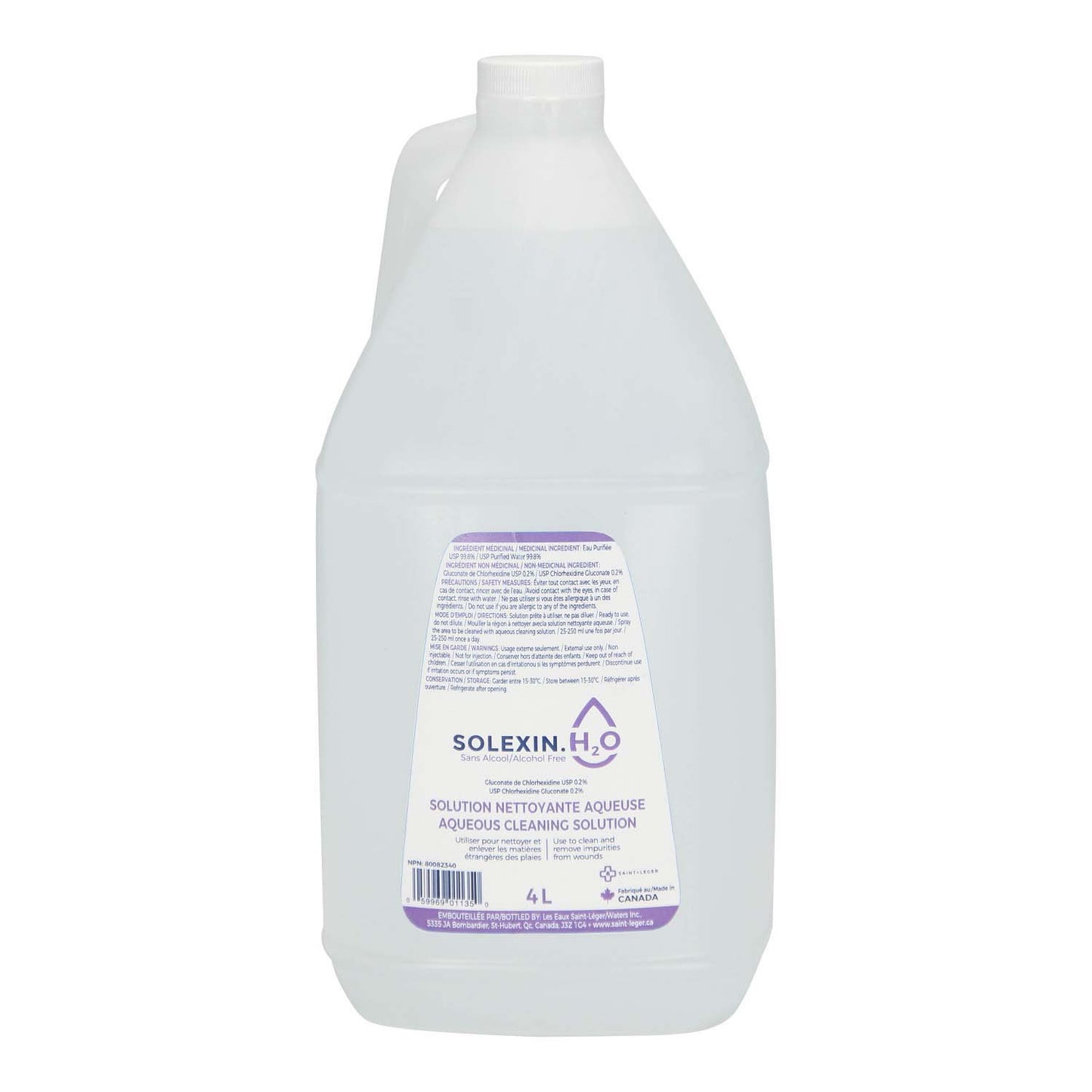 Aqueous Cleaning Solution with Chlorhexidine 4 L Jug 0.2 %