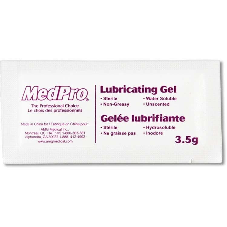 Lubricating Gel MedPro for Farm Animals Pack of 144, 3.5 g