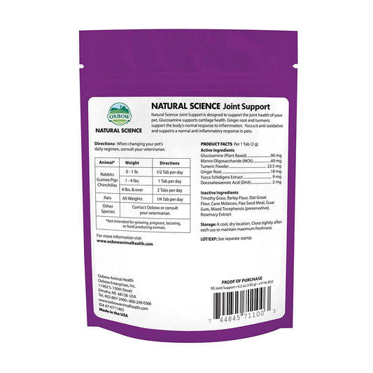 Natural Science Joint Support for Small Pets (Original) 120 g Bag of 60 Tablets - Default Title - product image 2